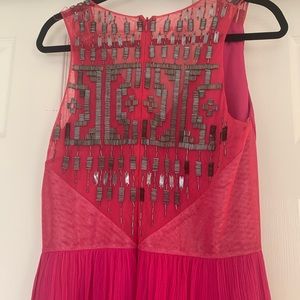 Phoebe silk beaded dress